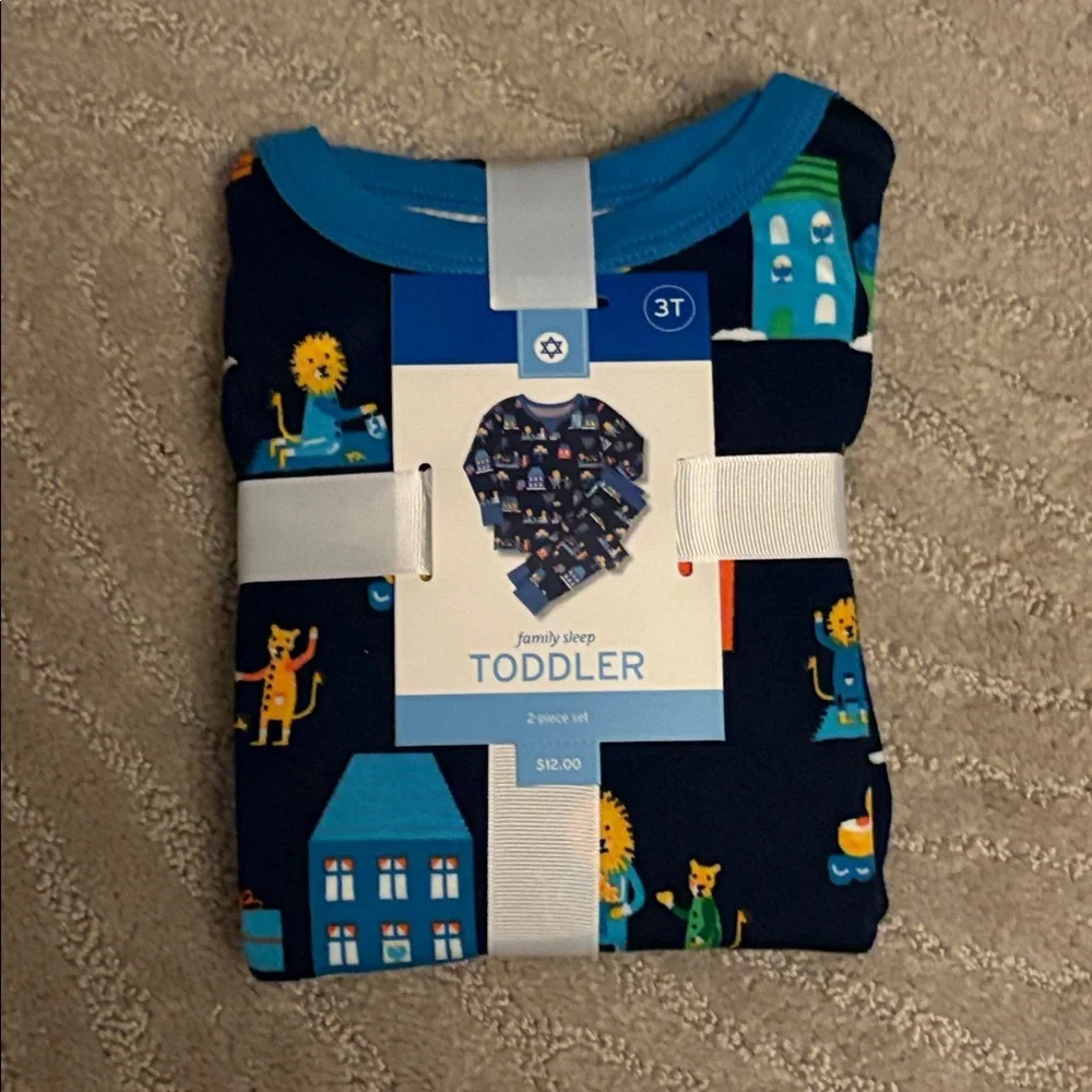 NEW Target Family Sleep Hanukkah Pajamas 3T